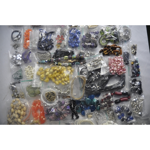 368 - BOX OF COSTUME JEWELLERY