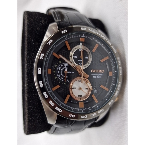 209 - SEIKO CHRONOGRAPH WATCH AND PULSAR WATCH