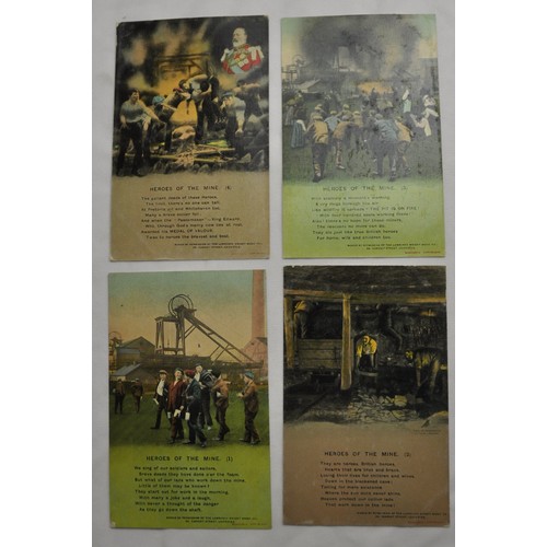 299 - QUANTITY OF COAL MINING ORNAMENTS - FIGURINE, LAMP, COLLIERY TOKEN (TOWER COLLIERY)