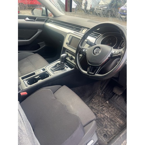 1 - VOLKSWAGEN PASSAT TDi SE BUSINESS DSG - REGISTRATION NUMBER SE64 EZL     1600cc, SILVER, DIESEL. AUT... 