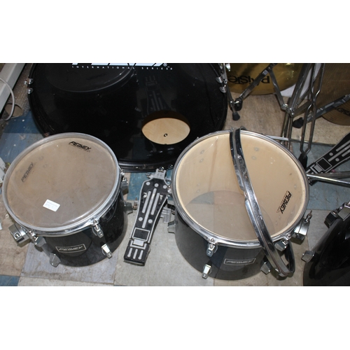 14 - SET OF PEAVEY DRUMS