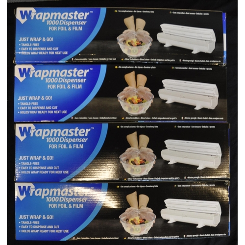 66 - 4 WRAPMASTER 1000 DISPENSERS - FOR FILM AND FOIL