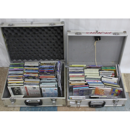 114 - 2 CASES OF COMPACT DISCS