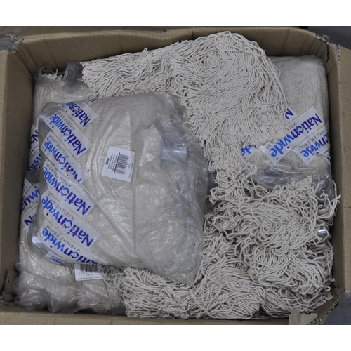 141 - QUANTITY OF MOP HEADS, MOP HANDLES AND BUCKET