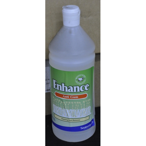 147 - 1 BOX ENHANCE ANTIGUM - CHEWING GUM REMOVER (12 x 1L)