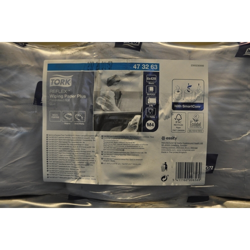 161 - 30 ROLLS OF TORK BLUE WIPING PAPER PLUS