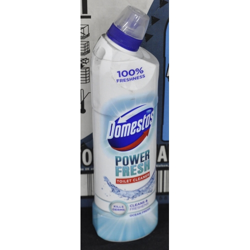 164 - 3 BOXES (6 PER BOX) DOMESTOS POWER FRESH TOILET CLEANER