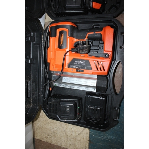 69 - 2 VANHAUS AIR IMPACT BATTERY OPERATED NAIL AND STAPLE GUNS