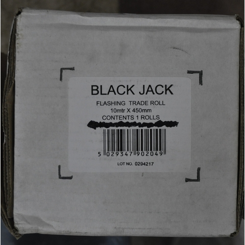 4 - 3 x BLACK JACK FLASHING TRADE ROLL 10m X 450mm