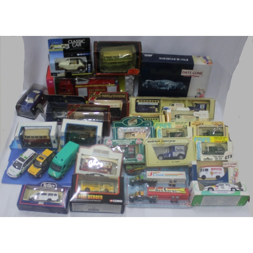 40 - CRATE OF SCALE MODEL VEHICLES