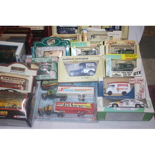 40 - CRATE OF SCALE MODEL VEHICLES