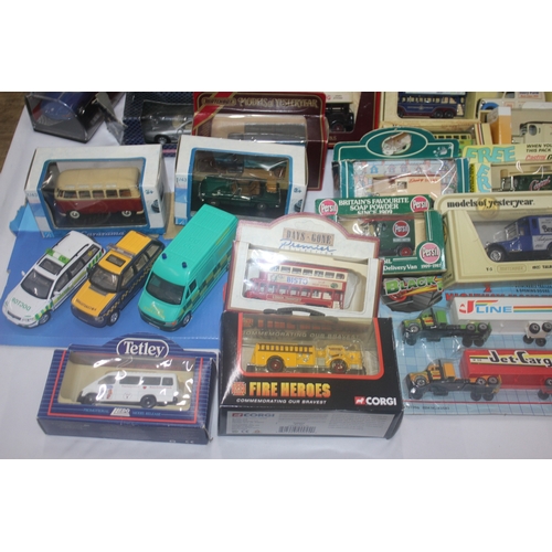 40 - CRATE OF SCALE MODEL VEHICLES