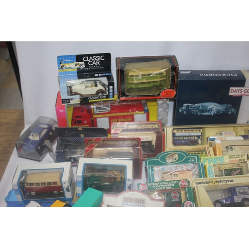 40 - CRATE OF SCALE MODEL VEHICLES