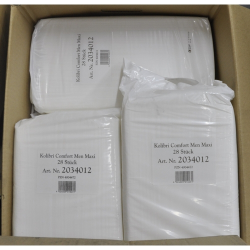 60 - 1 PALLET OF COMFORT MEN MAXI PADS