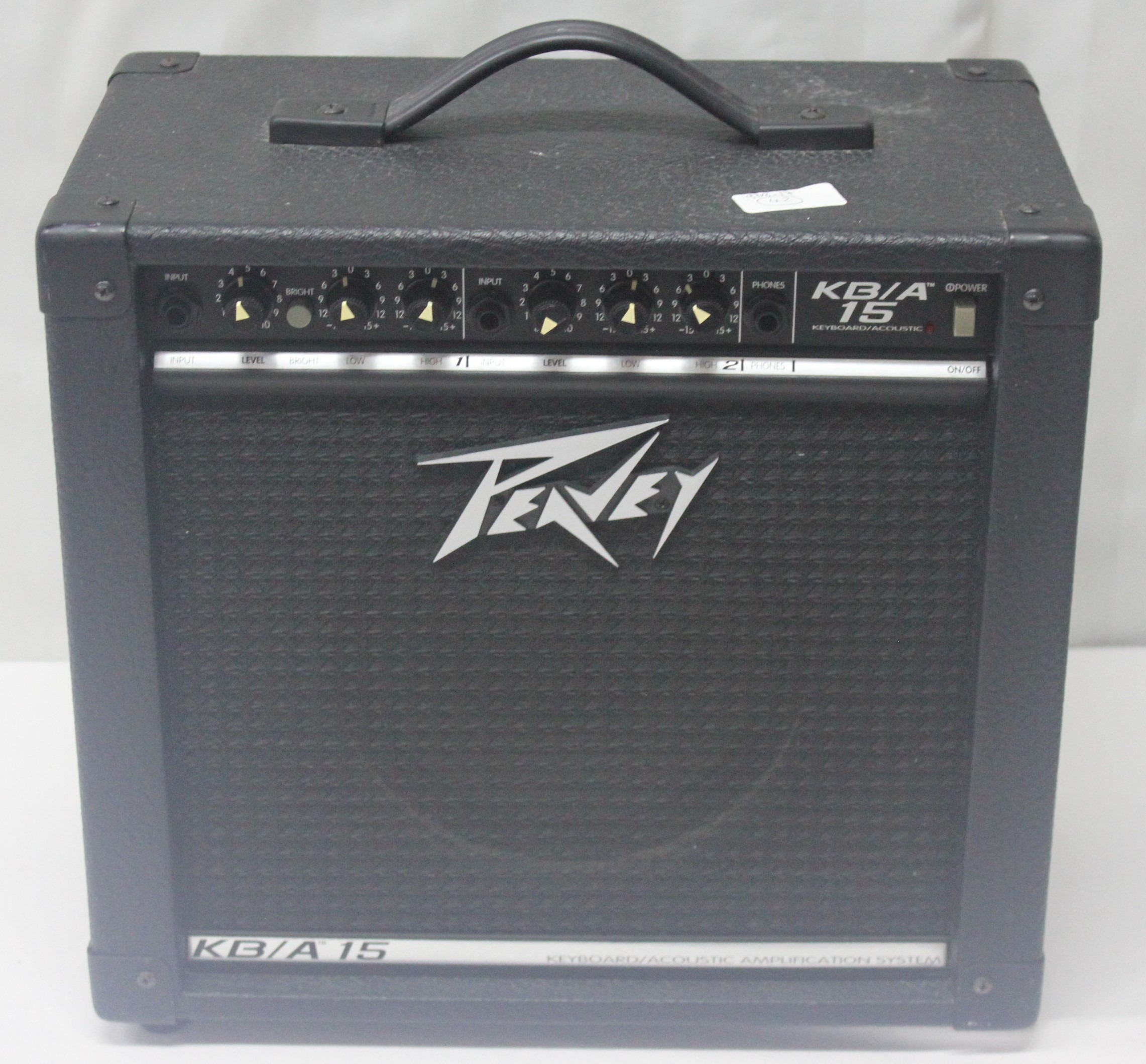PEAVY AMPLIFIER WITH MICROPHONE AND HEADPHONES
