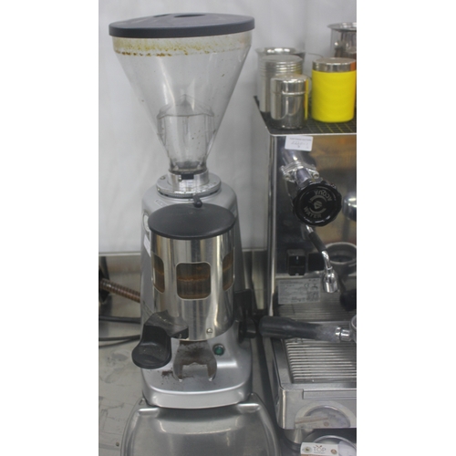 LELIT 2 GROUP ESPRESSO COFFEE MACHINE WITH MAZZER COFFEE BEAN GRINDER ...