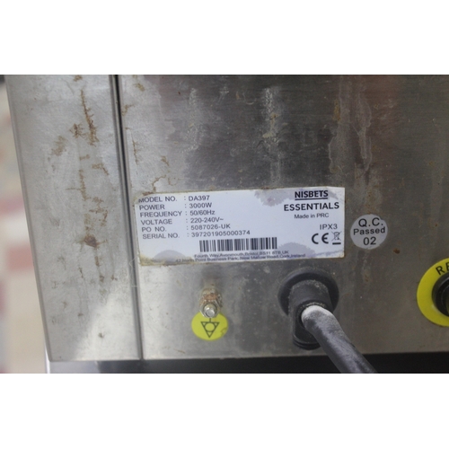 NISBETS DA397 ELECTRIC GRIDDLE