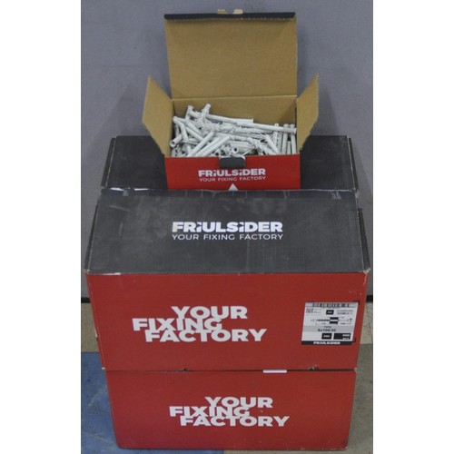 5 - 2 BOXES OF FRIULSIDER 8X100/30 FIXINGs - 500 PER BOX