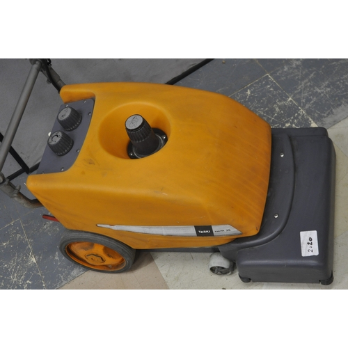 20 - TASKI SWIFT 35 DRY FOAM CARPET CLEANING MACHINE