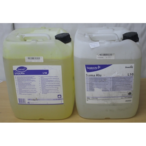 23 - 2 x DIVERSEY SUMA ALU MACHINE DISHWASHING DETERGENT 20L