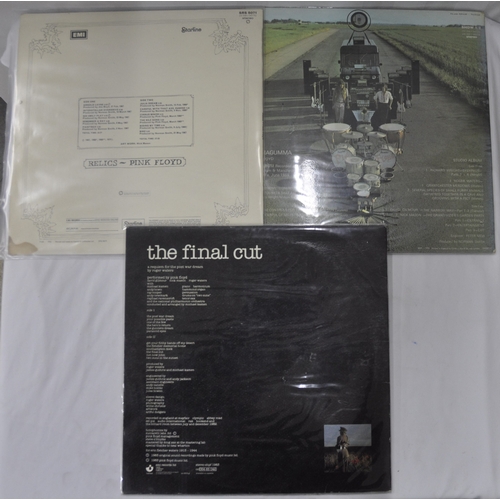 36 - 5 PINK FLOYD LP ALBUMS -  PINK FLOYD UMMAGUMMA 1969 GATEFOLD RECORD VINYL LP SHDW1/2, PINK FLOYD MED... 