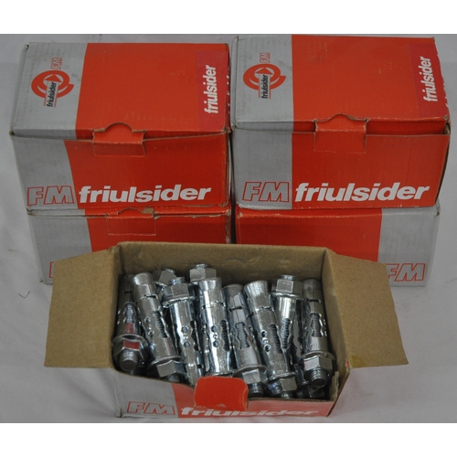 52 - 5 BOXES OF FRIULSIDER 16X65/10-M12 FIXINGS