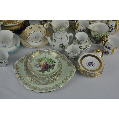 104 - VARIOUS PART TEA SETS