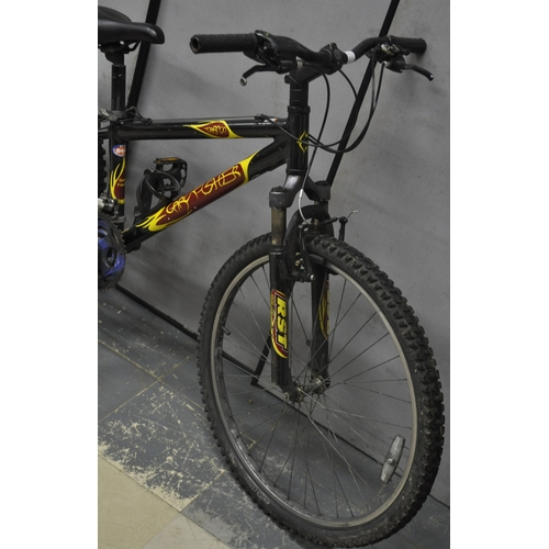 127 - 2 BIKES - GARY FISHER 21 SPEED MOUNTAIN BIKE  WITH FRONT SUSPENSION AND HARLEM SHOT DUAL S... 