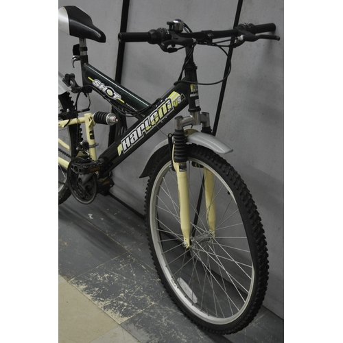 127 - 2 BIKES - GARY FISHER 21 SPEED MOUNTAIN BIKE  WITH FRONT SUSPENSION AND HARLEM SHOT DUAL S... 