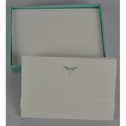 190 - SET OF TIFFANY & CO CARDS AND ENVELOPES AND WEDGEWOOD WRITING PAD