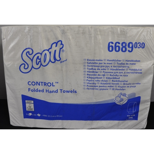 11 - 6 PACKS OF SCOTT CONTROL FOLDED HAND TOWELS