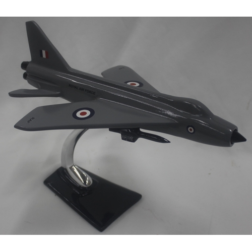 39 - MODEL LIGHTNING JET (32 x 24cm)