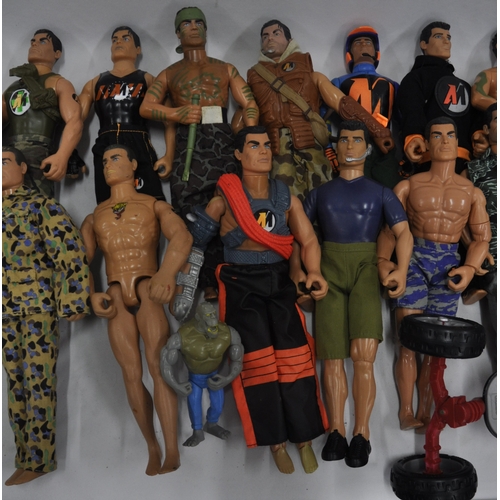 124 - VARIOUS ACTION MAN DOLLS