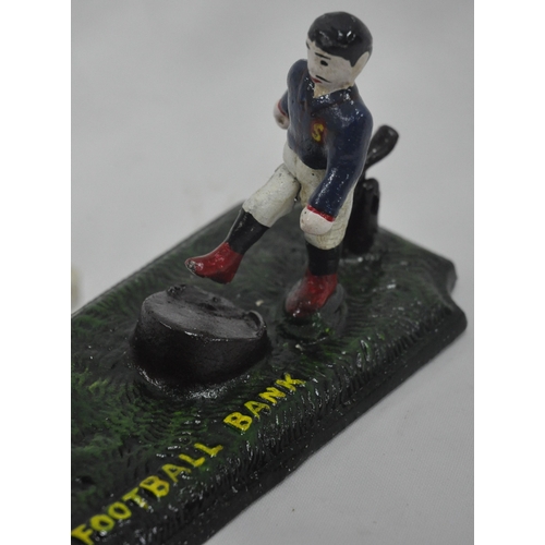 145 - REPRODUCTION FOOTBALL MONEY BANK