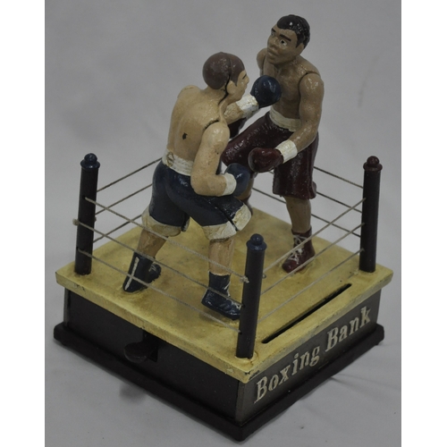 146 - REPRODUCTION BOXING MONEY BANK