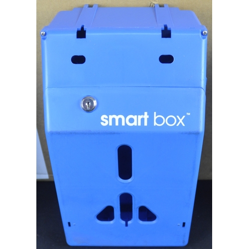 160 - 4 BOXES OF SMART BOX LOCKABLE BOXES