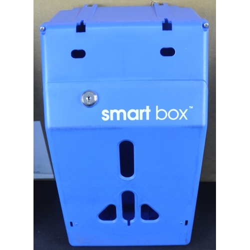 163 - 4 BOXES OF SMART BOX LOCKABLE BOXES