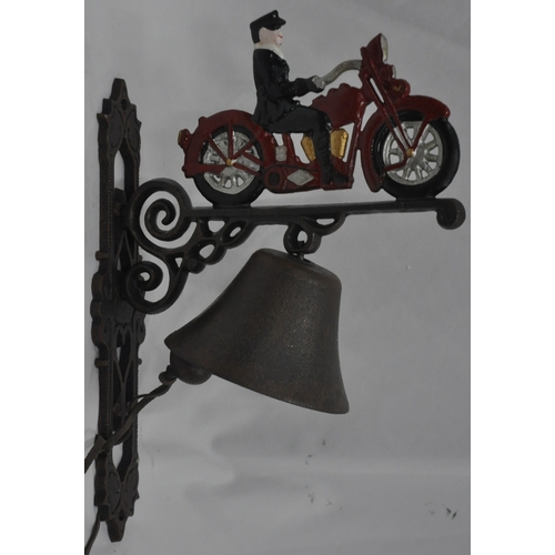 182 - MOTORCYCLIST BELL