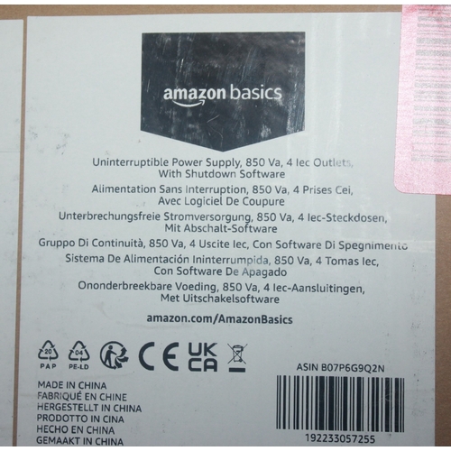 193 - AMAZON BASICS UNINTERRUPTIBLE POWER SUPPLY (UPS)