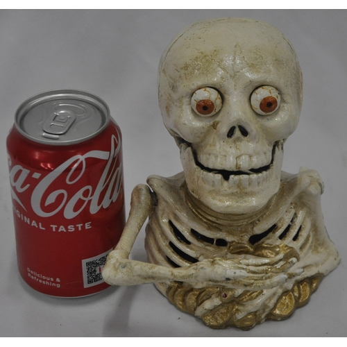 200 - SKELETON MECHANICAL MONEY BANK