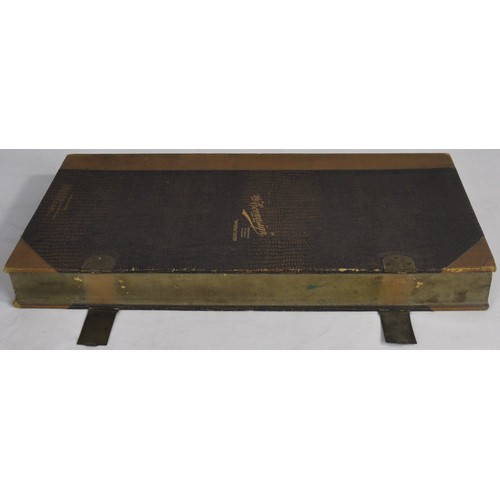 206 - THE ECONASIGN IMPERIAL OUTFIT PRINTING SET WITH BRASS HINGES ON BOX