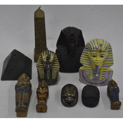 257 - VARIOUS EGYPTIAN THEME COLLECTABLES