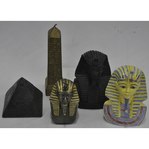 257 - VARIOUS EGYPTIAN THEME COLLECTABLES