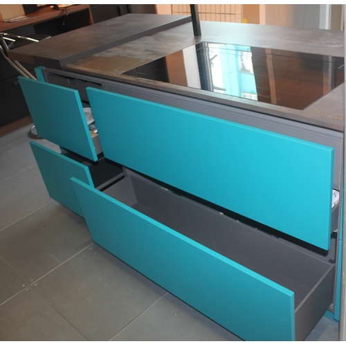 2 - KITCHEN ISLAND DISPLAY WITH BLAUPUNKT INDUCTION HOB (220CM X 96CM. 90CM HIGH)

LOT SOLD HAMMER PRICE... 