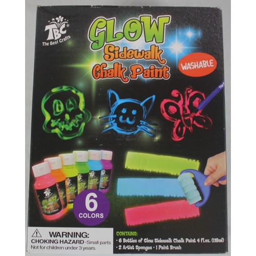 18 - 14 GLOW STREET ART CHALK PAINT SETS