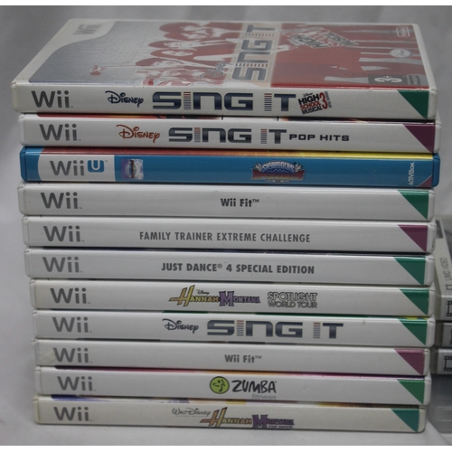 123 - BAG OF GAMES - WII, PSP, PS3, XBOX360 AND NINTENDO DS GAMES