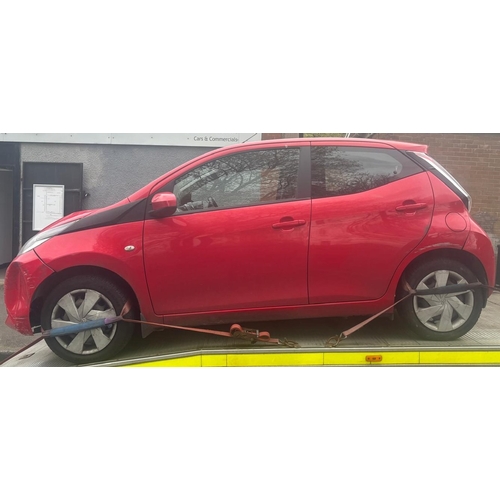 102 - WITHDRAWN - TOYOTA AYGO VVTI X-PLAY - REGISTRATION NUMBER KXZ1 148

RED
PETROL
1000cc
MANUAL
5 DOOR ... 