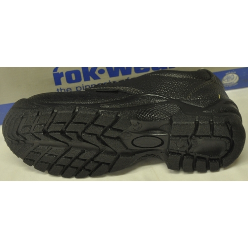 172 - 3 PAIR OF NEW ROKWEAR SAFETY SHOES - SIZE UK 4