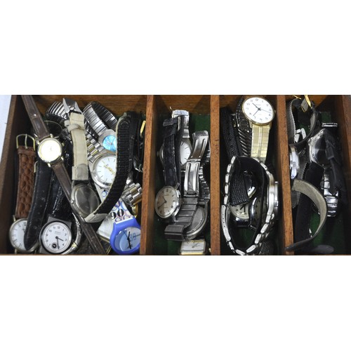 3 - BOX OF WATCHES - NONE TESTED