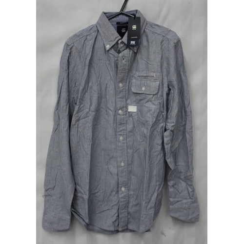 22 - 4 G-STAR RAW SHIRTS XS